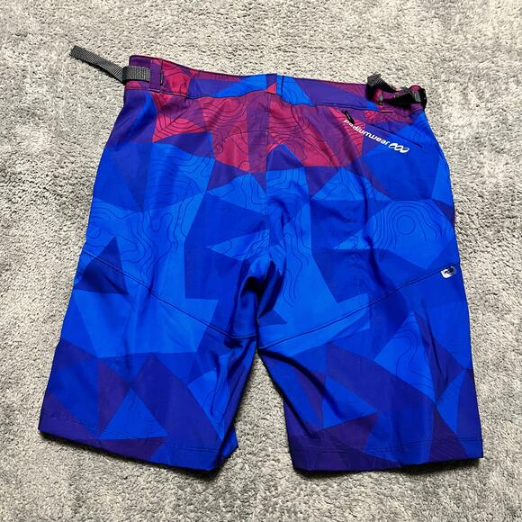 Podiumwear Shorts Womens XL Tri Cycle Long Bermuda NICA Cycling - Picture 3 of 9